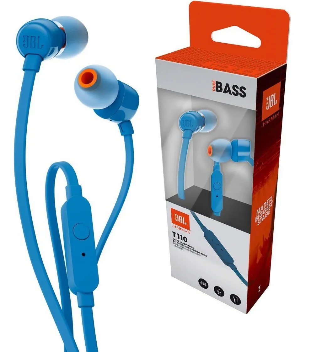 Гарнітура JBL T110 Blue (JBLT110BLU) - мініатюра 15