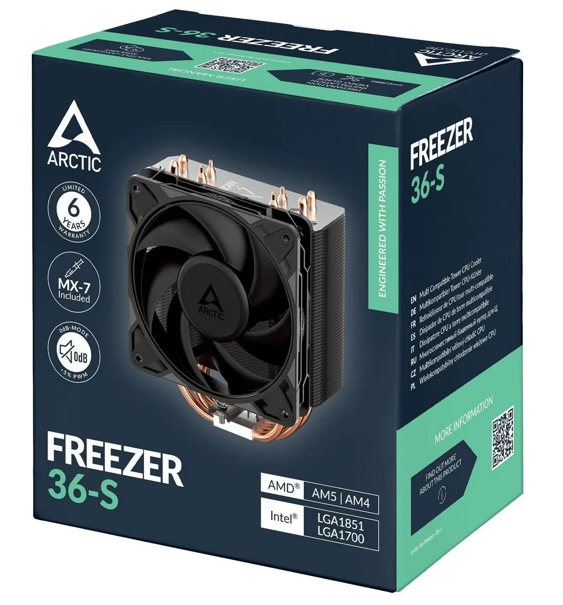 Кулер процесорний Arctic Freezer 36S (ACFRE00194A) - зображення 1