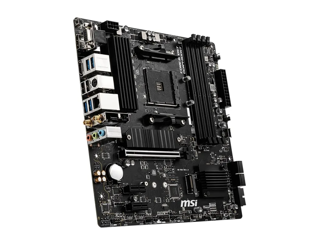 Материнська плата MSI B550M PRO-VDH Wi-Fi Socket AM4 - мініатюра 3