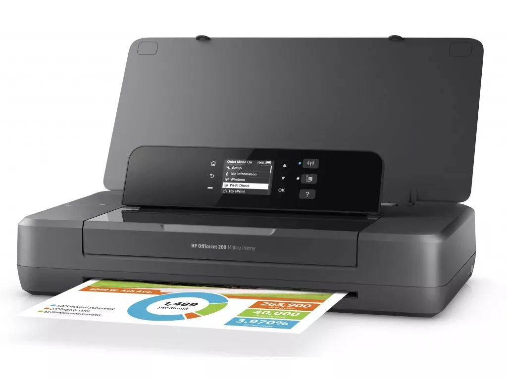 Принтер А4 HP OficeJet 202 mobile з Wi-Fi (N4K99C) - мініатюра 3