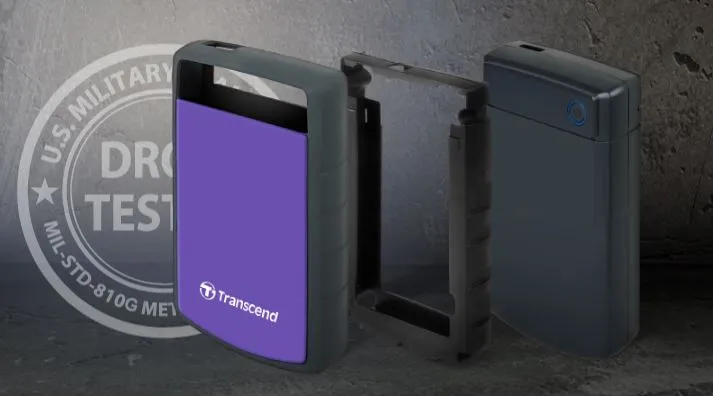 Накопичувач зовнiшнiй 2.5" USB 4.0TB Transcend StoreJet 25H3 (TS4TSJ25H3P) - мініатюра 5