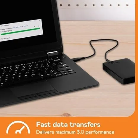 Зовнішній жорсткий диск 2.5" USB 2.0TB WD Elements Portable Black (WDBU6Y0020BBK-WESN) - мініатюра 8