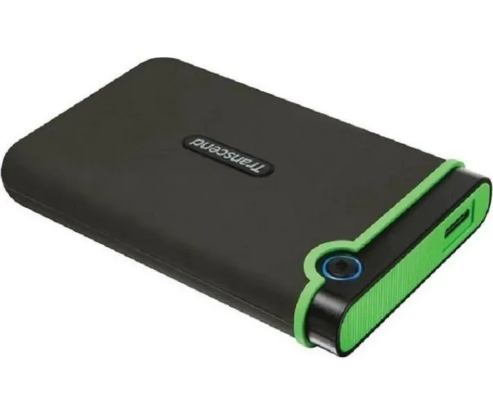 Накопичувач зовнiшнiй HDD 2.5" USB 2.0TB Transcend StoreJet 25M3 Iron Gray Slim (TS2TSJ25M3S) - мініатюра 2