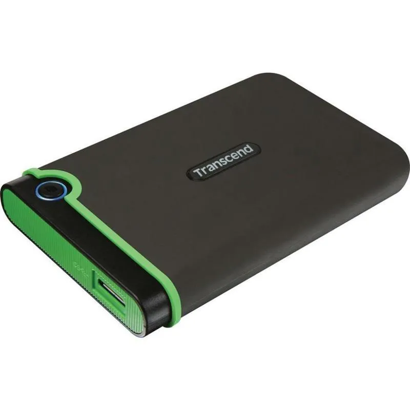 Накопичувач зовнiшнiй HDD 2.5" USB 2.0TB Transcend StoreJet 25M3 Iron Gray Slim (TS2TSJ25M3S) - мініатюра 3
