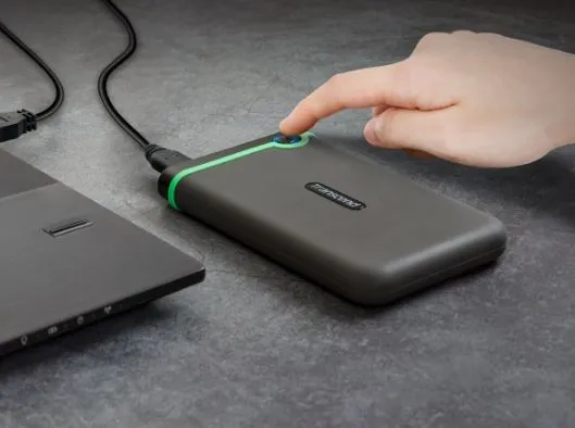 Накопичувач зовнiшнiй HDD 2.5" USB 2.0TB Transcend StoreJet 25M3 Iron Gray Slim (TS2TSJ25M3S) - мініатюра 8