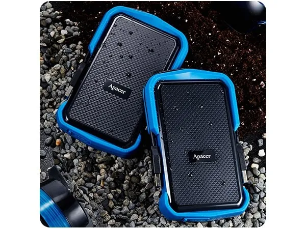 Зовнішній жорсткий диск 2.5" USB 1.0TB Apacer Apacer AC631 Black/Blue (AP1TBAC631U-1) - мініатюра 11