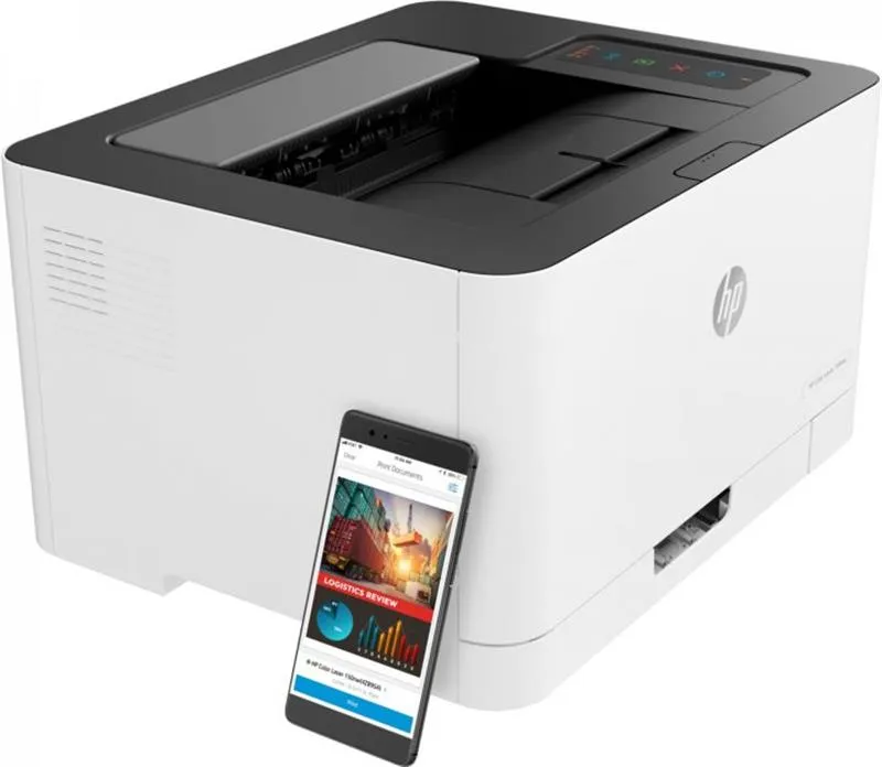 Принтер А4 HP Color Laser 150nw з Wi-Fi (4ZB95A) - мініатюра 2