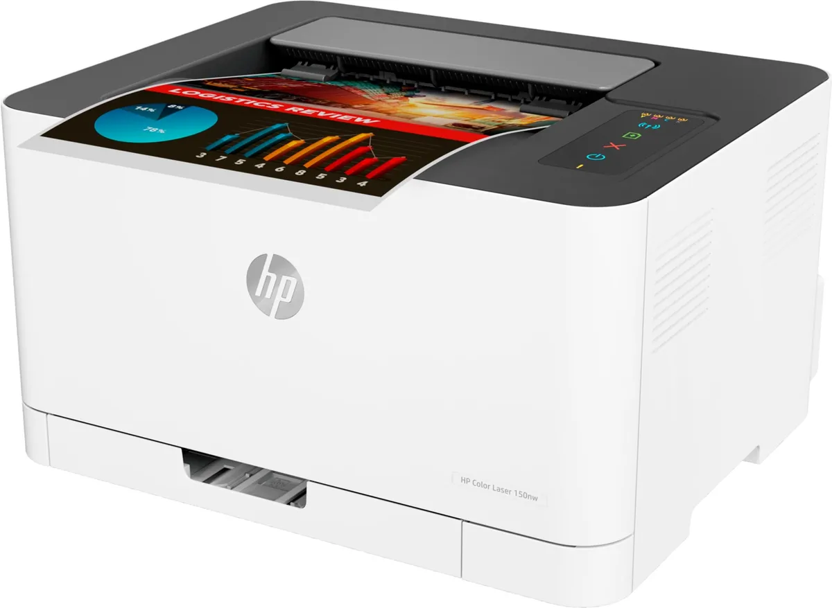 Принтер А4 HP Color Laser 150nw з Wi-Fi (4ZB95A) - мініатюра 3