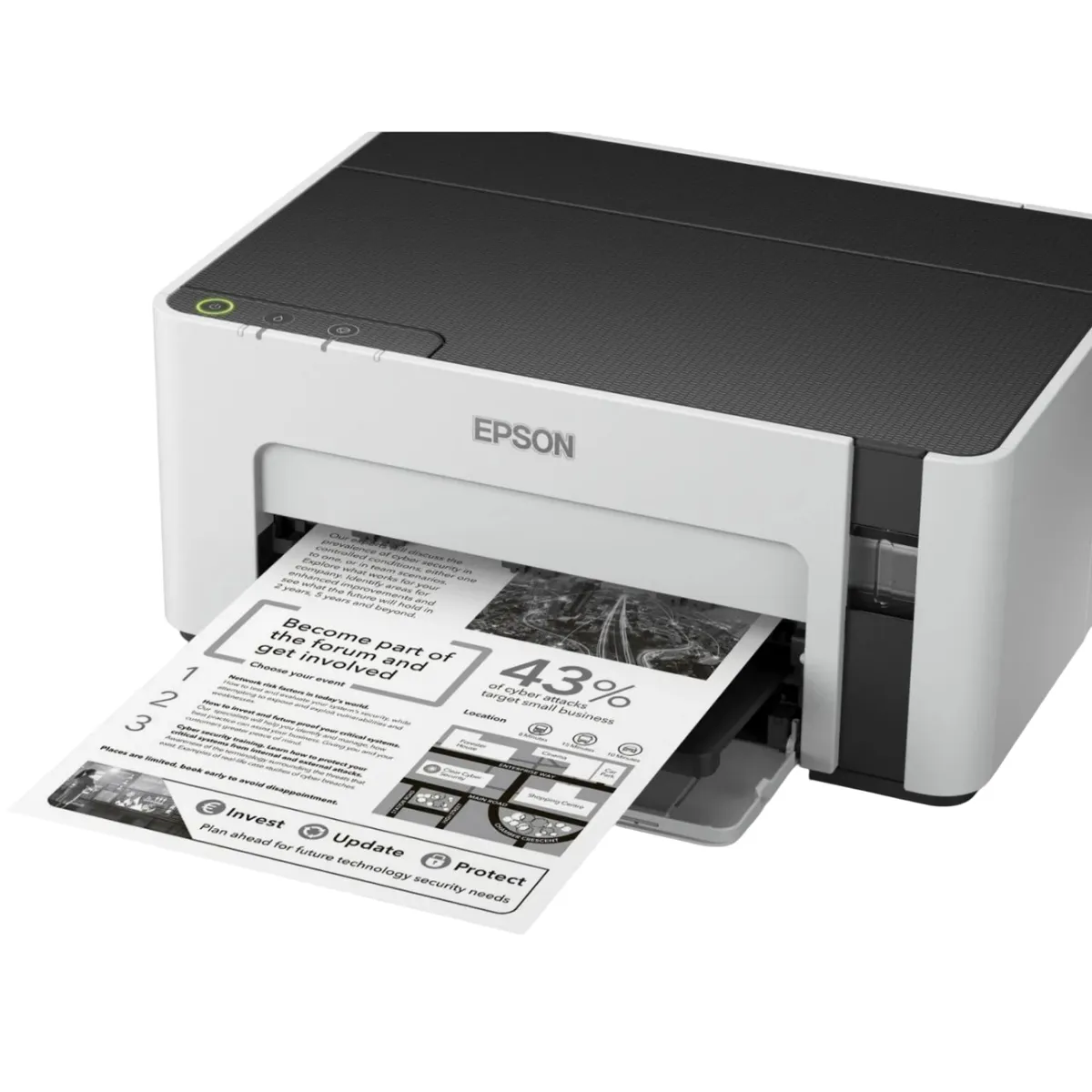 Принтер А4 Epson M1100 Фабрика друку (C11CG95405) - мініатюра 4