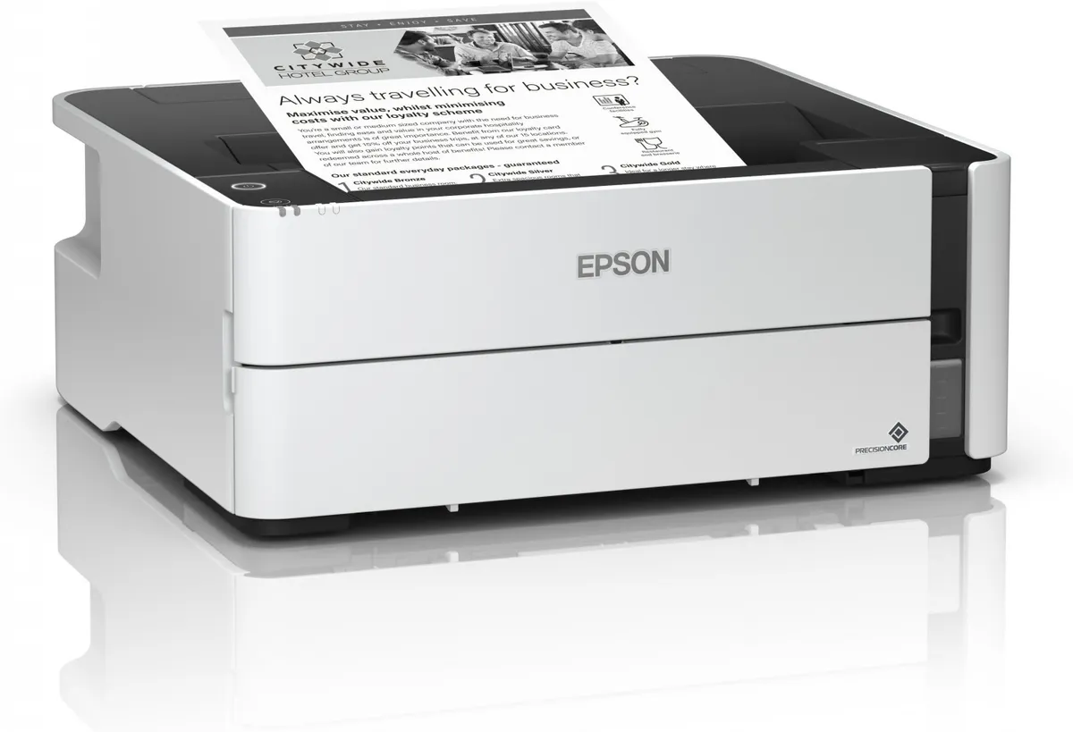 Принтер А4 Epson M1170 Фабрика друку з WI-FI (C11CH44404) - зображення 1