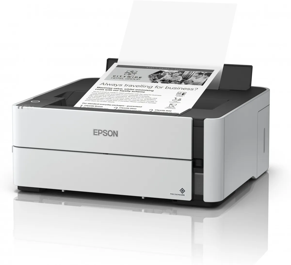 Принтер А4 Epson M1170 Фабрика друку з WI-FI (C11CH44404) - мініатюра 2