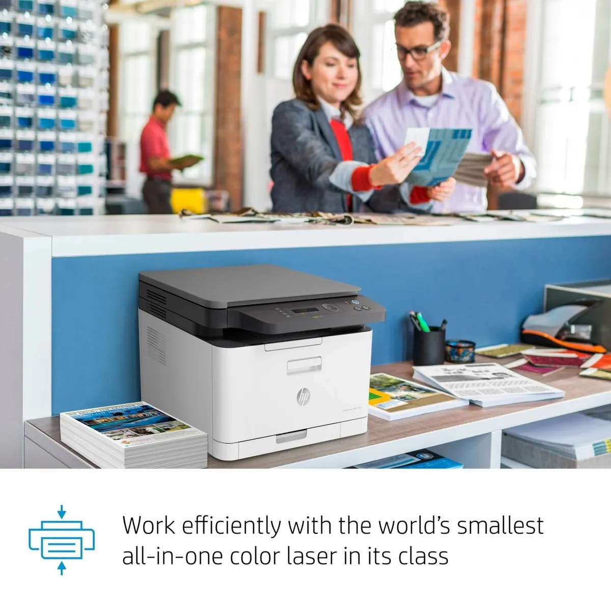 Багатофункціональний пристрій А4 кол. HP Color Laser 178nw з Wi-Fi (4ZB96A) - мініатюра 13