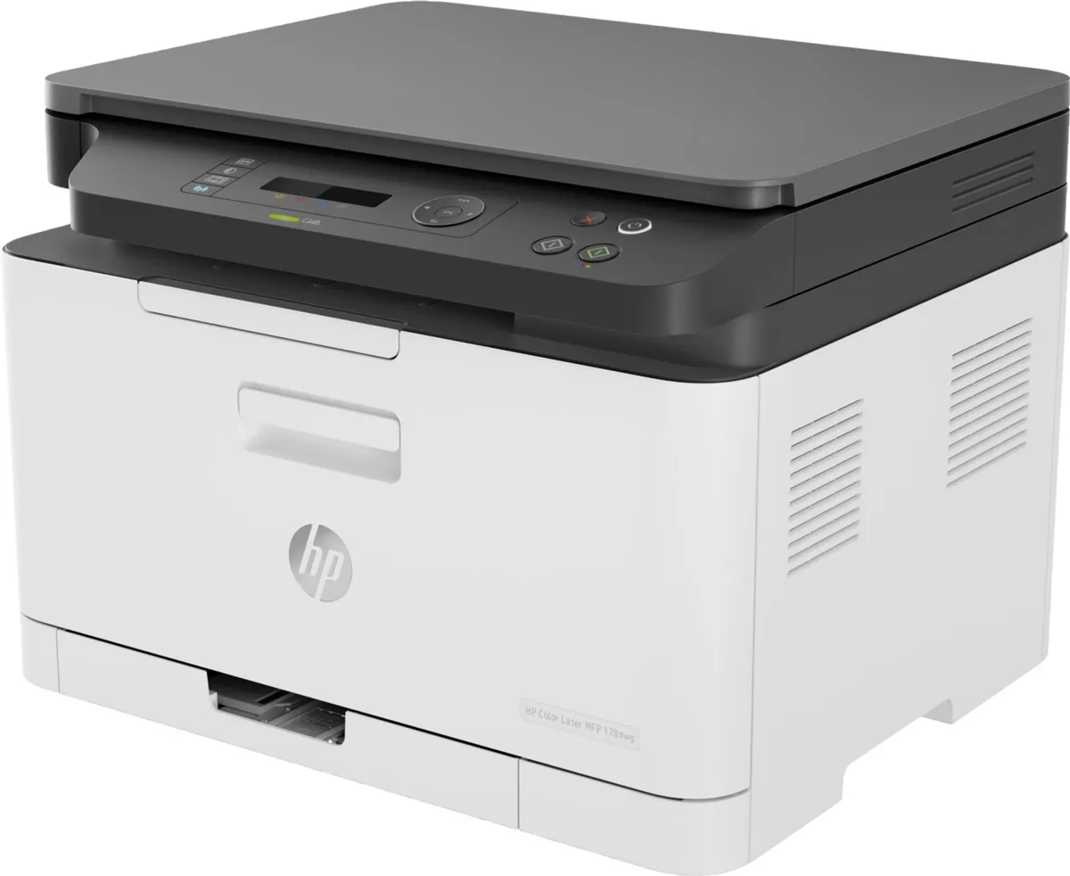 Багатофункціональний пристрій А4 кол. HP Color Laser 178nw з Wi-Fi (4ZB96A) - мініатюра 2