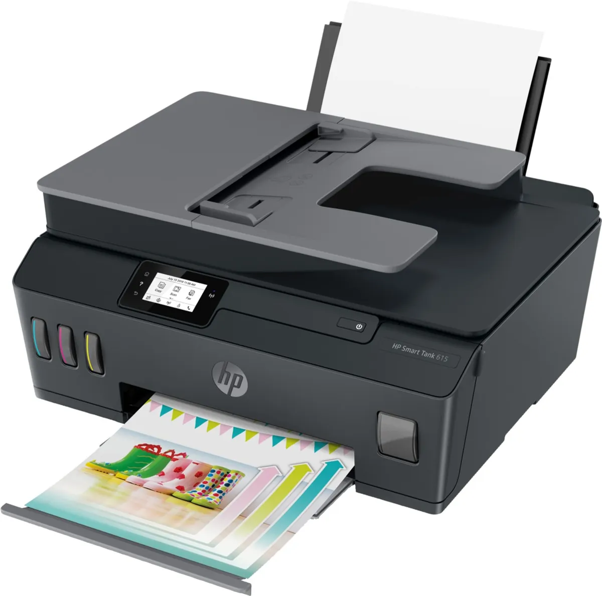 Багатофункційний пристрій A4 кол. HP Smart Tank 615 з Wi-Fi (Y0F71A) - мініатюра 2