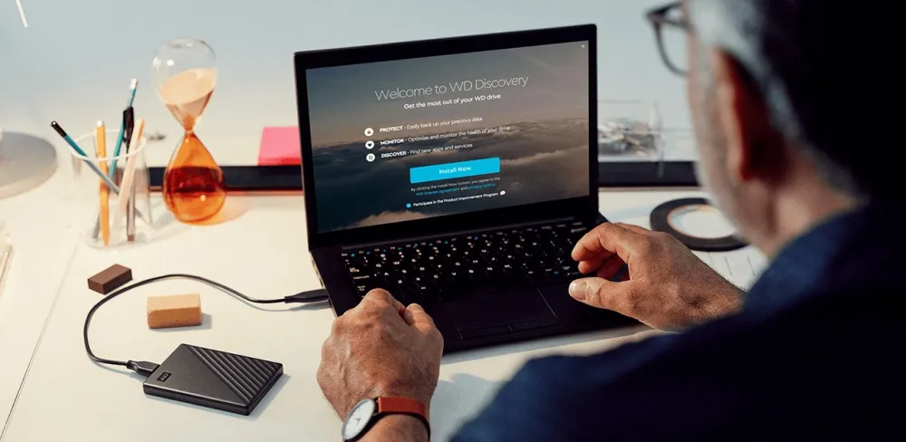 Зовнішній жорсткий диск 2.5" USB 4.0TB WD My Passport Black (WDBPKJ0040BBK-WESN) - мініатюра 9