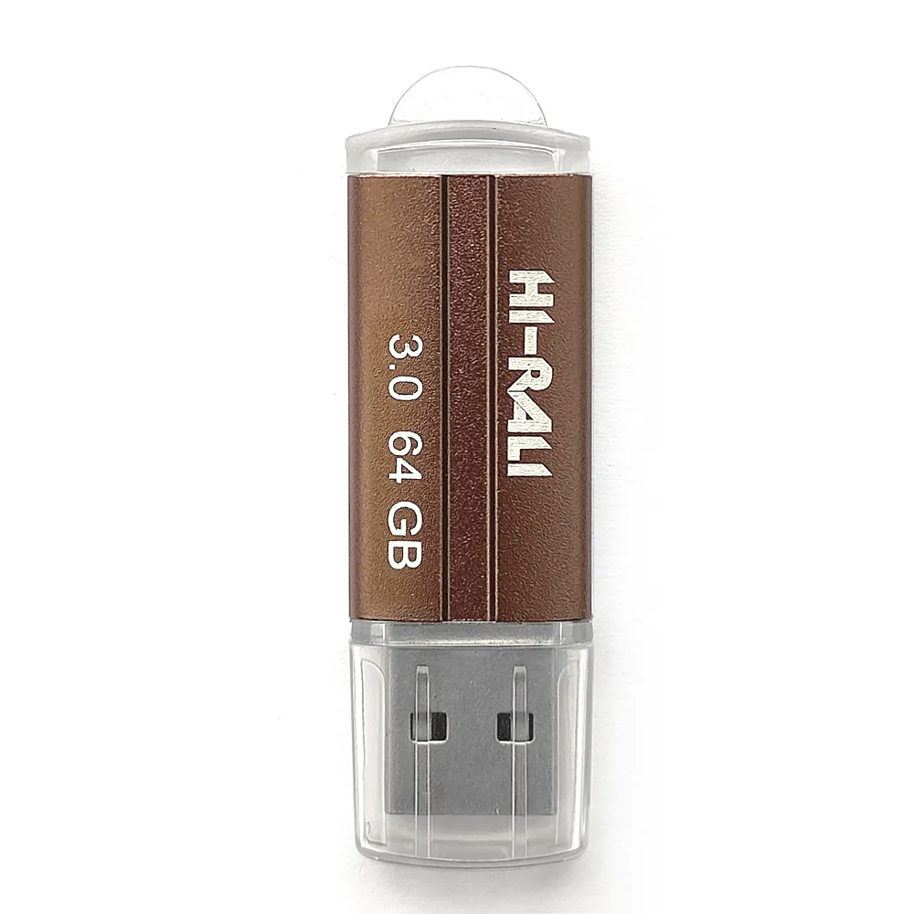 Флеш-накопичувач USB3.0 64GB Hi-Rali Corsair Series Bronze (HI-64GB3CORBR) - зображення 1