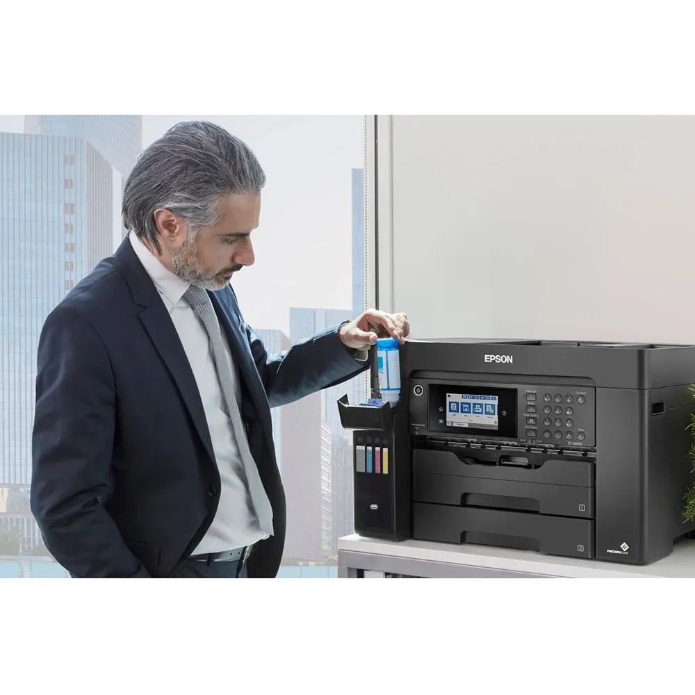 Багатофункційний пристрій А3 кол. Epson L15160 Фабрика друку з WI-FI (C11CH71404) - мініатюра 2