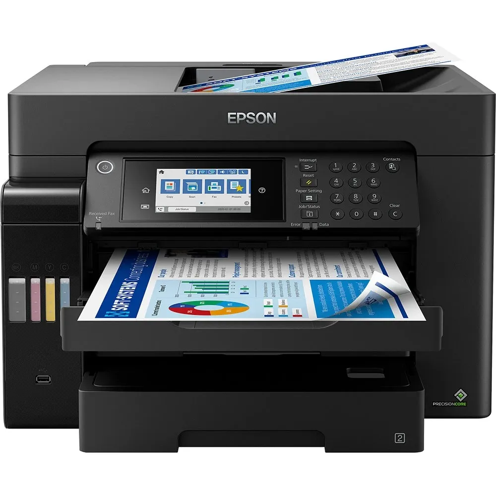 Багатофункційний пристрій А3 кол. Epson L15160 Фабрика друку з WI-FI (C11CH71404) - мініатюра 5