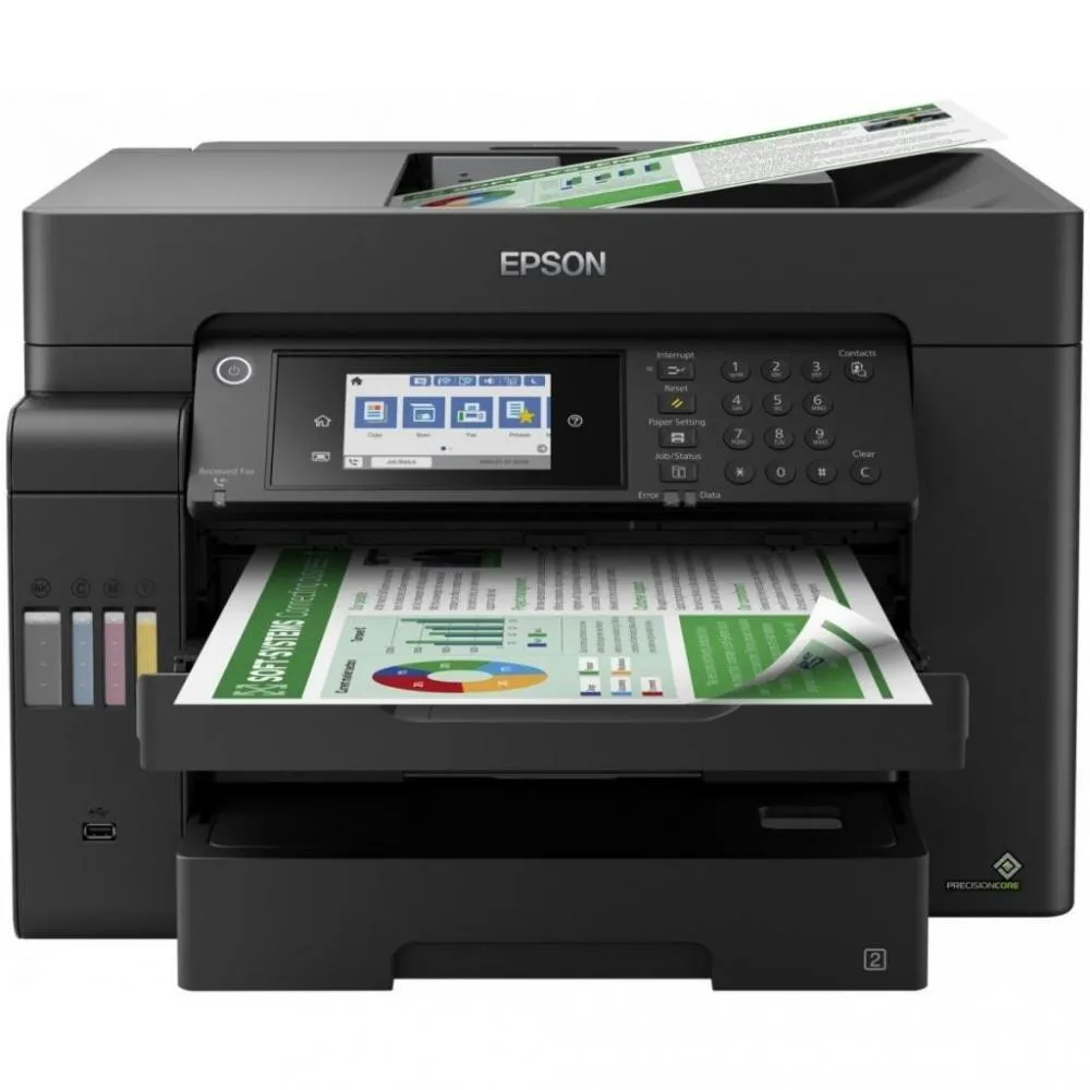 Багатофункціональний пристрій А3+ кол. Epson L15150 Фабрика друку з Wi-Fi (C11CH72404)