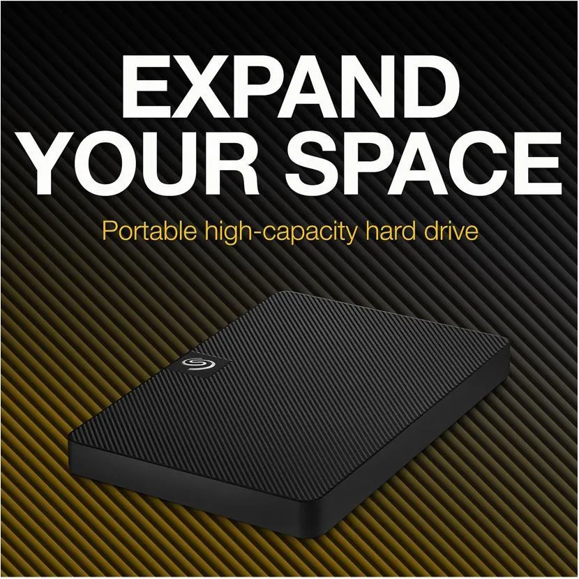 Зовнішній жорсткий диск 2.5" USB 2.0TB Seagate Expansion Portable Black (STKM2000400) - мініатюра 10