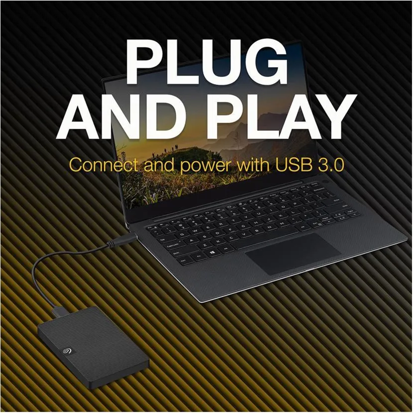 Зовнішній жорсткий диск 2.5" USB 2.0TB Seagate Expansion Portable Black (STKM2000400) - мініатюра 13