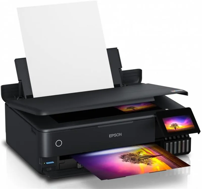 Багатофункціональний пристрій А3 кол. Epson EcoTank L8180 Фабрика друку з Wi-Fi (C11CJ21403) - мініатюра 2
