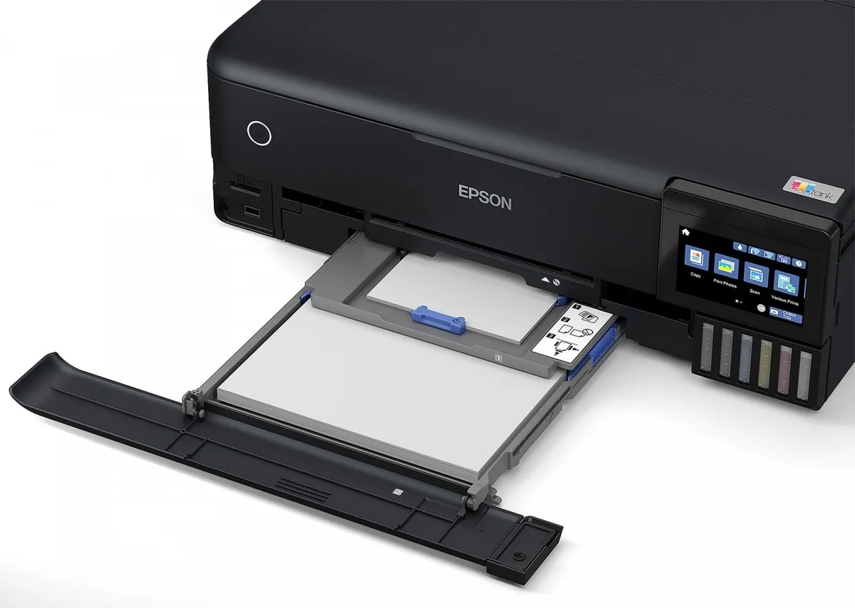 Багатофункціональний пристрій А3 кол. Epson EcoTank L8180 Фабрика друку з Wi-Fi (C11CJ21403) - мініатюра 7
