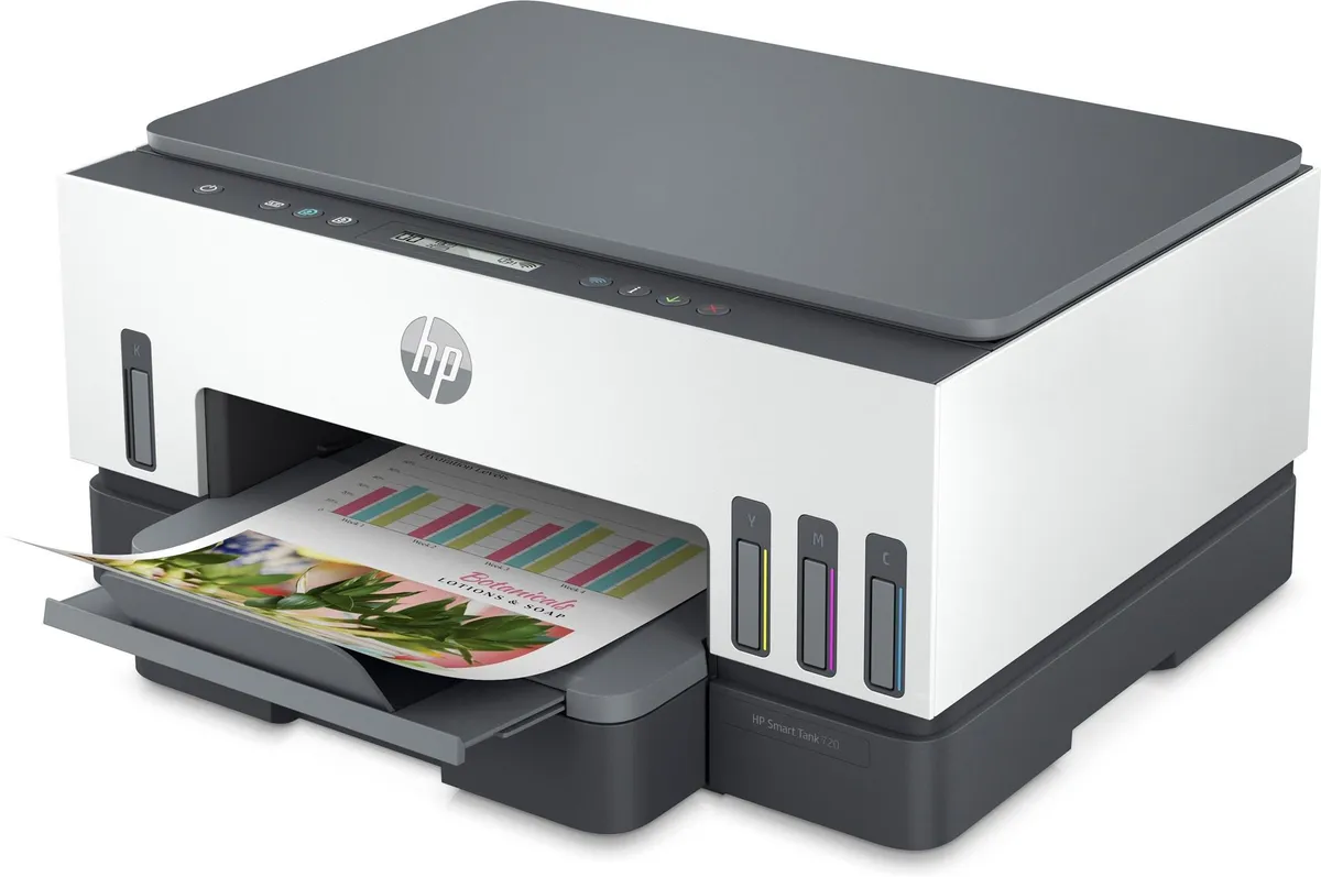 Багатофункціональний пристрій А4 кол. HP Smart Tank 720 з Wi-Fi (6UU46A) - мініатюра 3