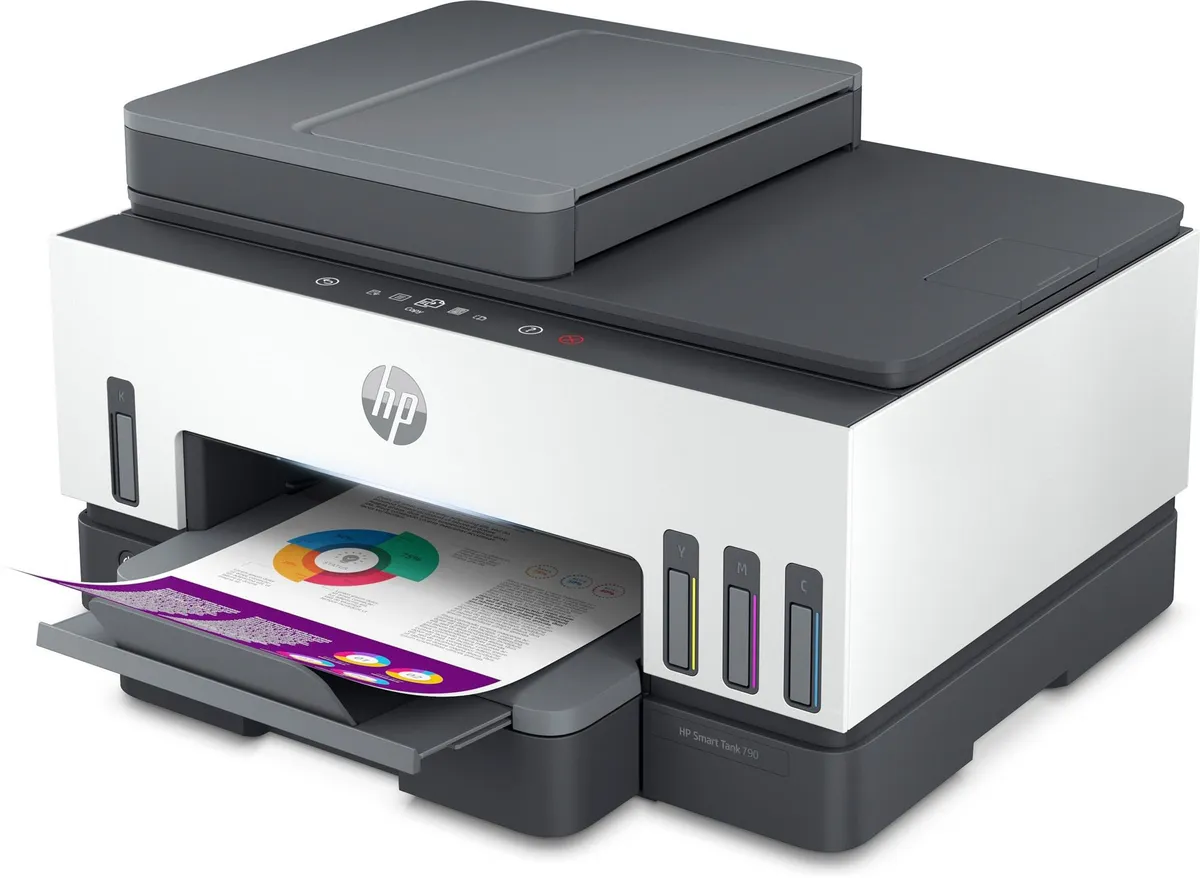 Багатофункціональний пристрій А4 кол. HP Smart Tank 790 з Wi-Fi (4WF66A) - мініатюра 5