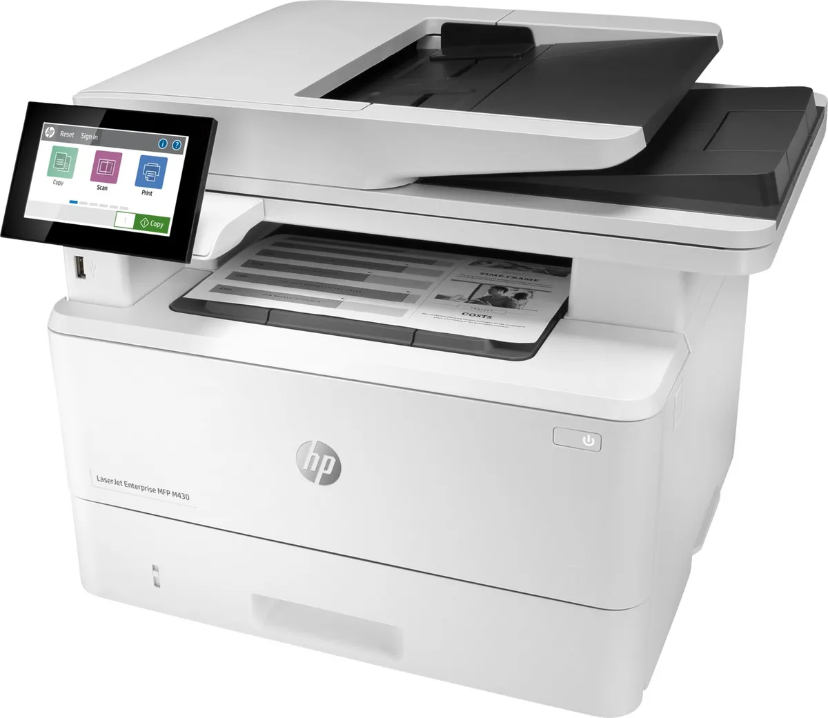 Багатофункціональний пристрій А4 HP LaserJet Enterprise M430f (3PZ55A) - мініатюра 5