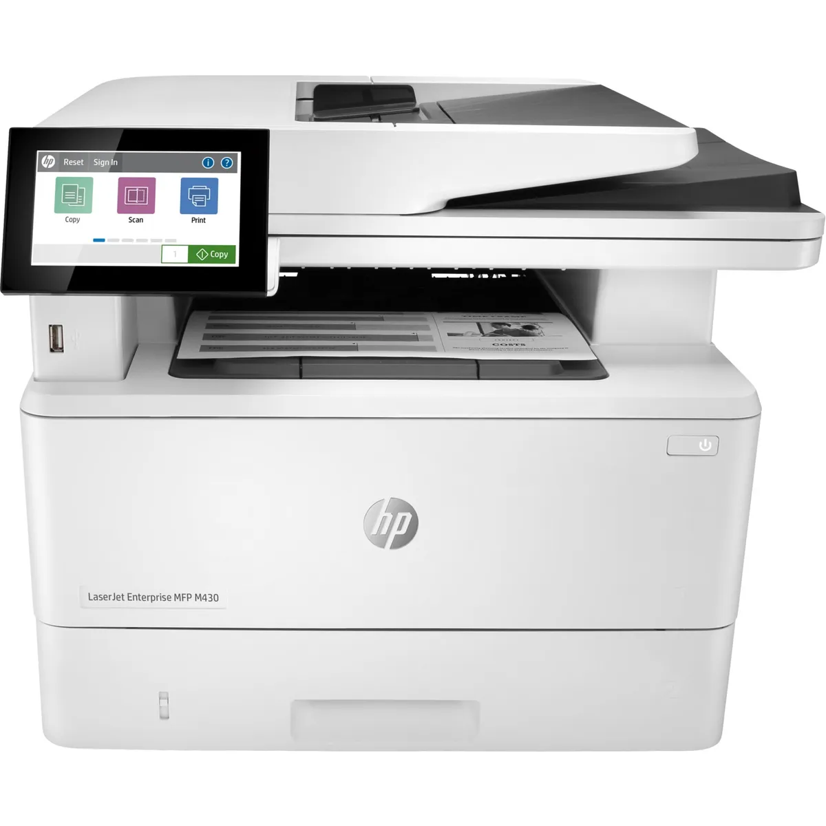 Багатофункціональний пристрій А4 HP LaserJet Enterprise M430f (3PZ55A) - мініатюра 7