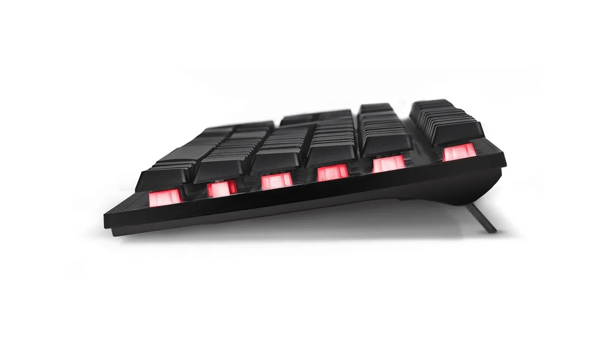 Клавіатура REAL-EL Comfort 7011 Backlit Ukr Black - мініатюра 8