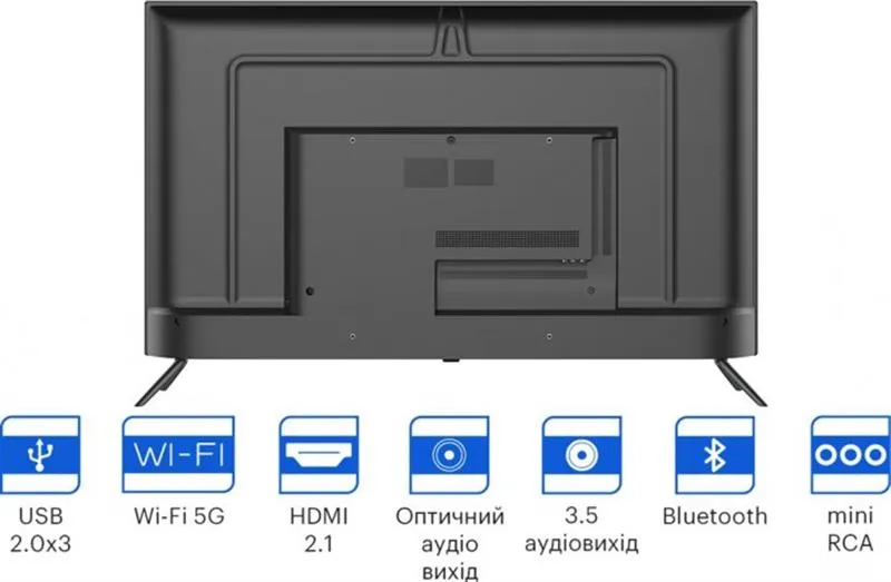 Телевізор Kivi 43U740NB - мініатюра 6