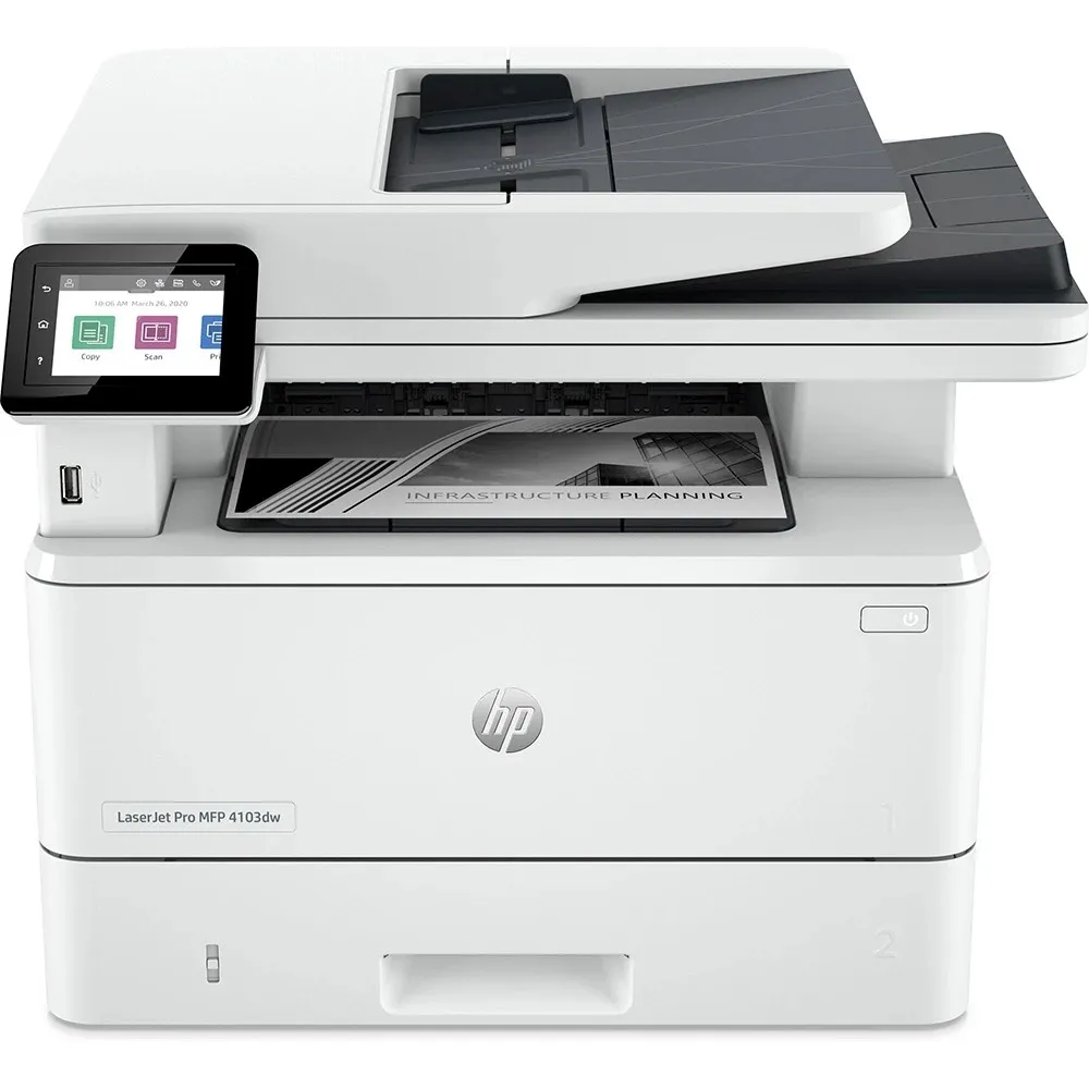 Багатофункціональний пристрій А4 HP LaserJet Pro 4103dw з Wi-Fi (2Z627A) - мініатюра 5