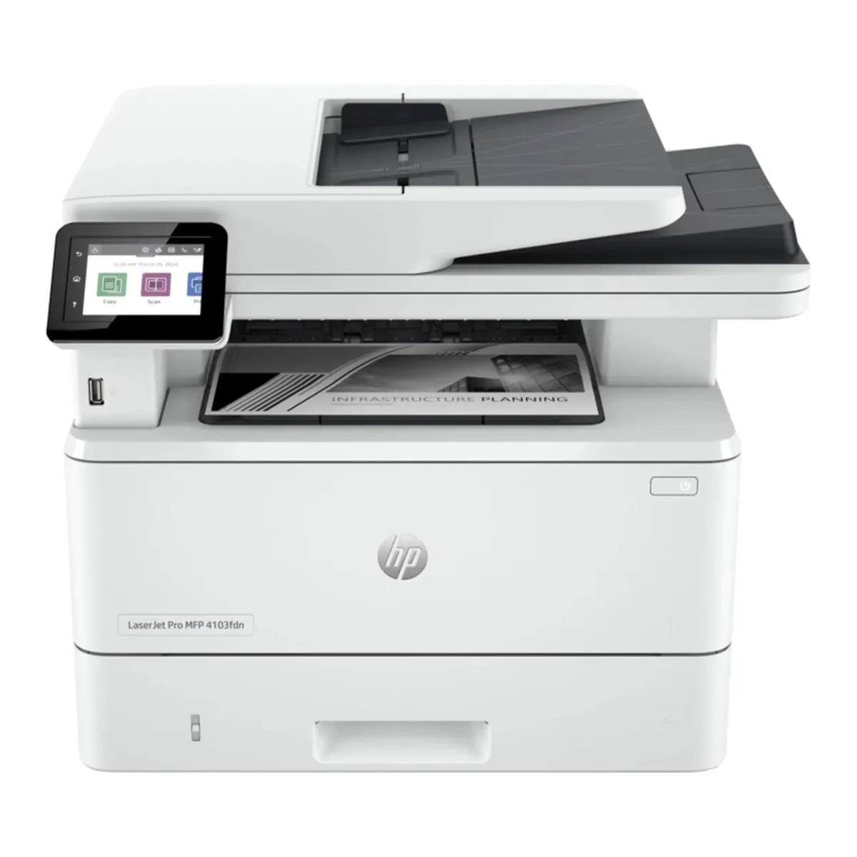 Багатофункційний пристрій А4 HP LaserJet Pro 4103fdn (2Z628A) - зображення 1