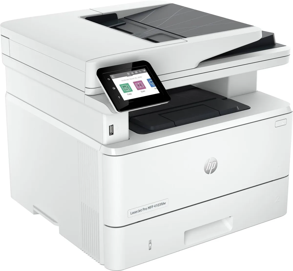 Багатофункціональний пристрій А4 HP LaserJet Pro 4103fdw з Wi-Fi (2Z629A) - мініатюра 2