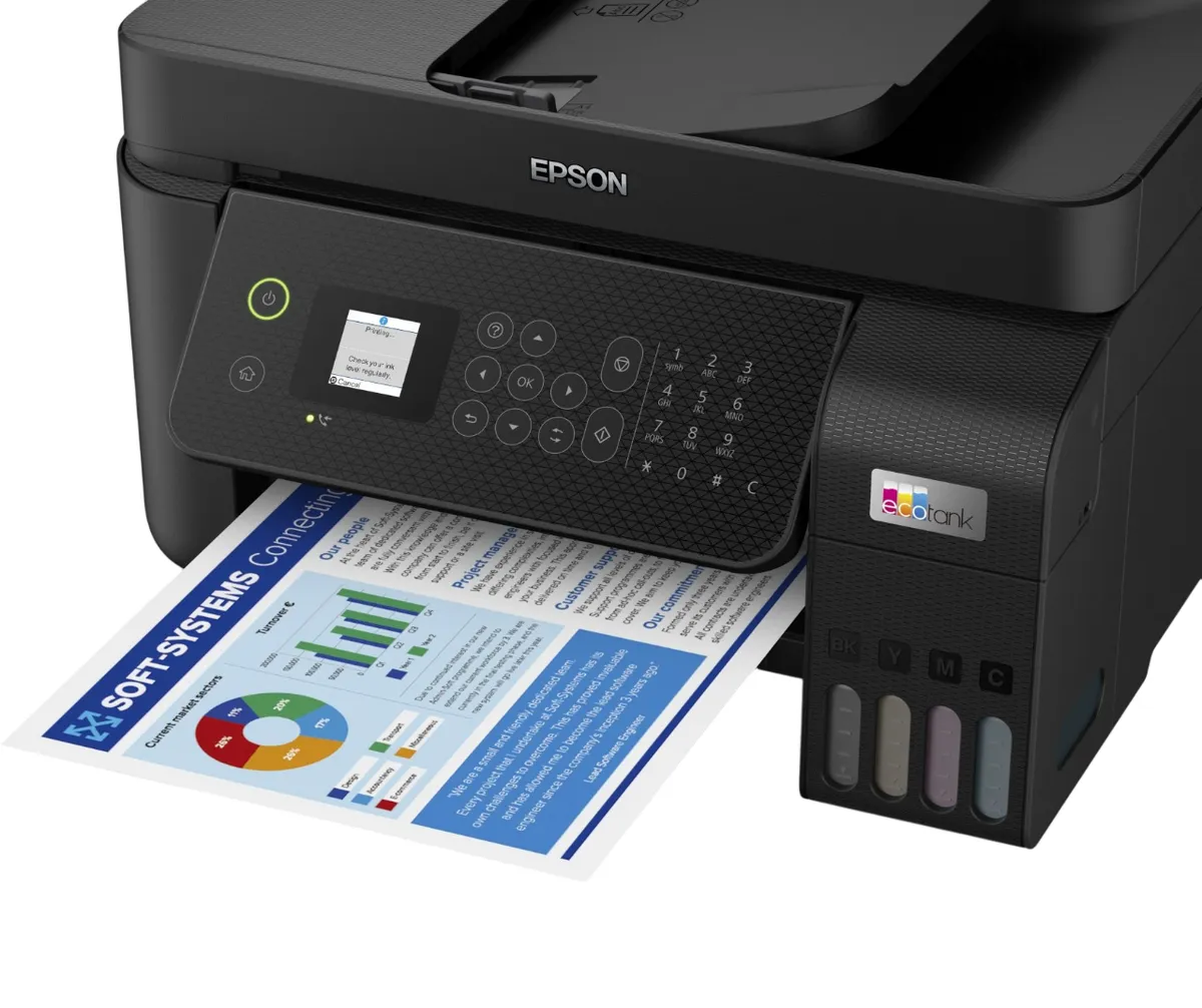 Багатофункціональний пристрій А4 Epson EcoTank L5290 Wi-Fi (C11CJ65407) - мініатюра 9