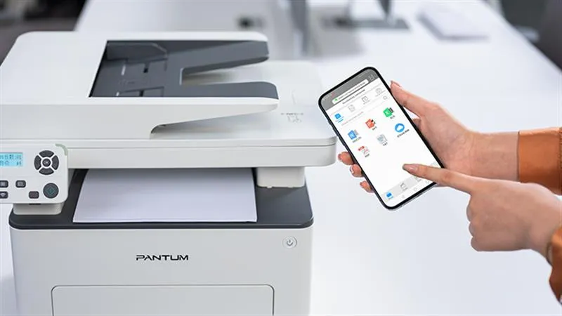 Багатофункційний пристрій A4 ч/б Pantum M7100DW з WiFi - мініатюра 4