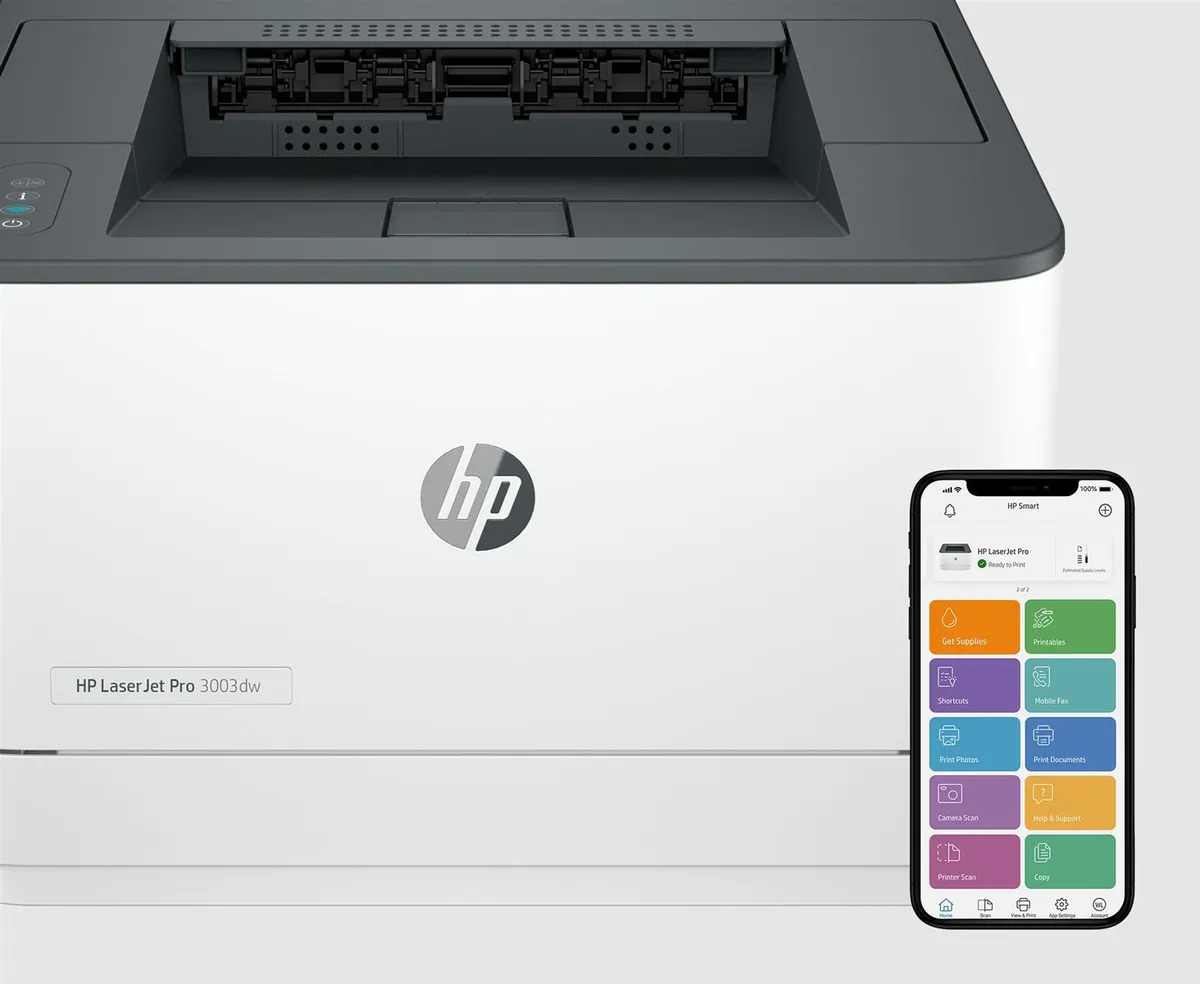 Принтер А4 HP LJ Pro 3003dw з Wi-Fi (3G654A) - мініатюра 5