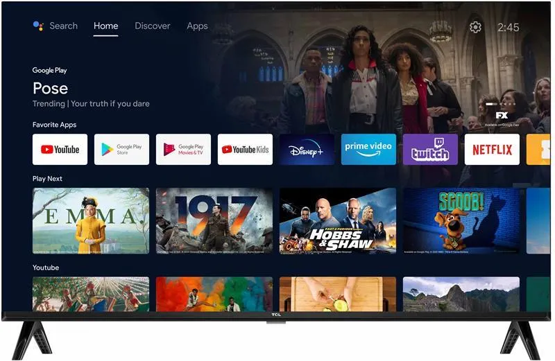 Телевiзор TCL 32S5400A - мініатюра 2