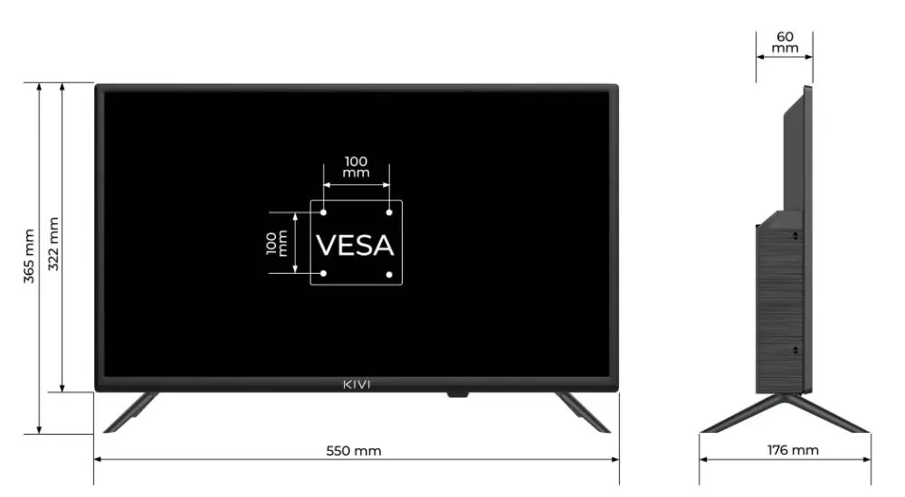 Телевізор Kivi 24H760QB - мініатюра 6