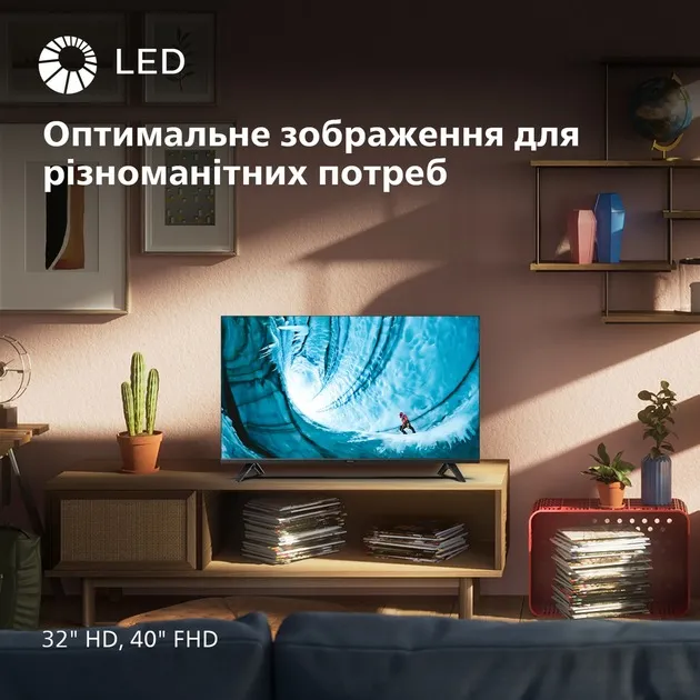 Телевізор Philips 32PHS6009/12 - мініатюра 8