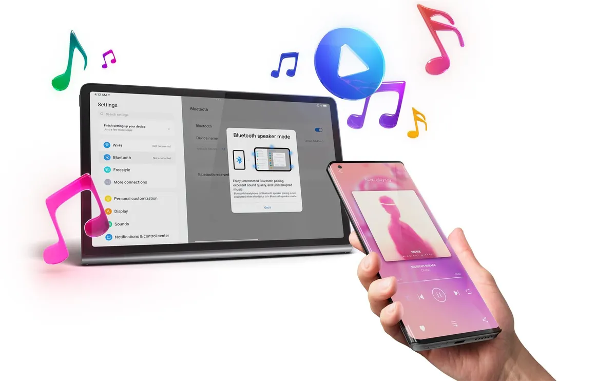 Планшет Lenovo Tab Plus TB351FU 8/256GB Luna Grey (ZADX0043UA) - мініатюра 17