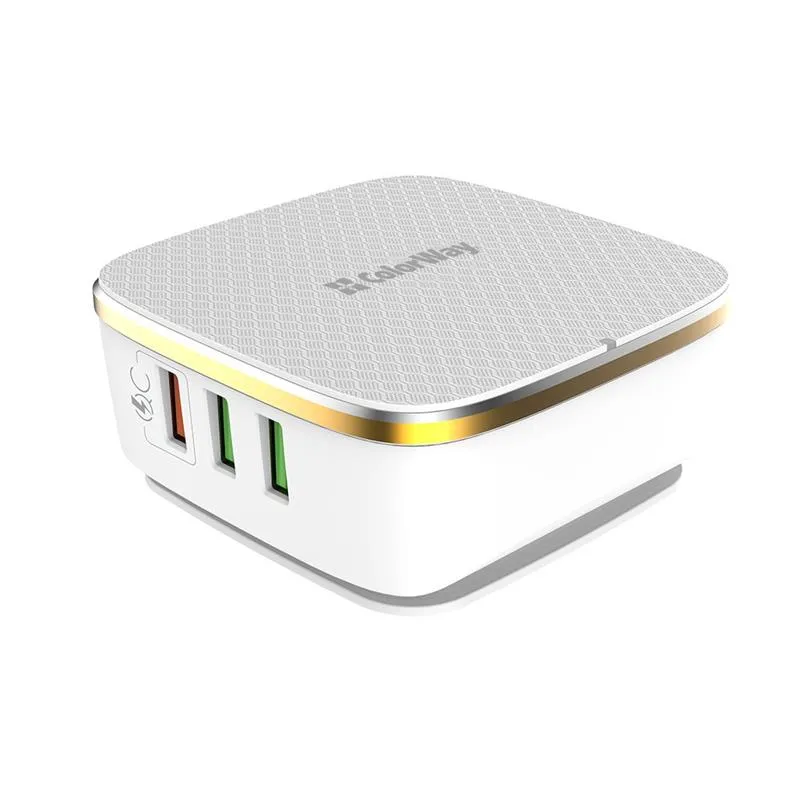 Мережевий зарядний пристрій ColorWay 1QC3.0+5AutoID (6USB, 7A) White (CW-CHS019Q-WT) - мініатюра 3