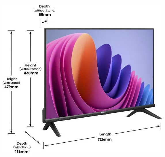 Телевізор Hisense 32A4N - мініатюра 7