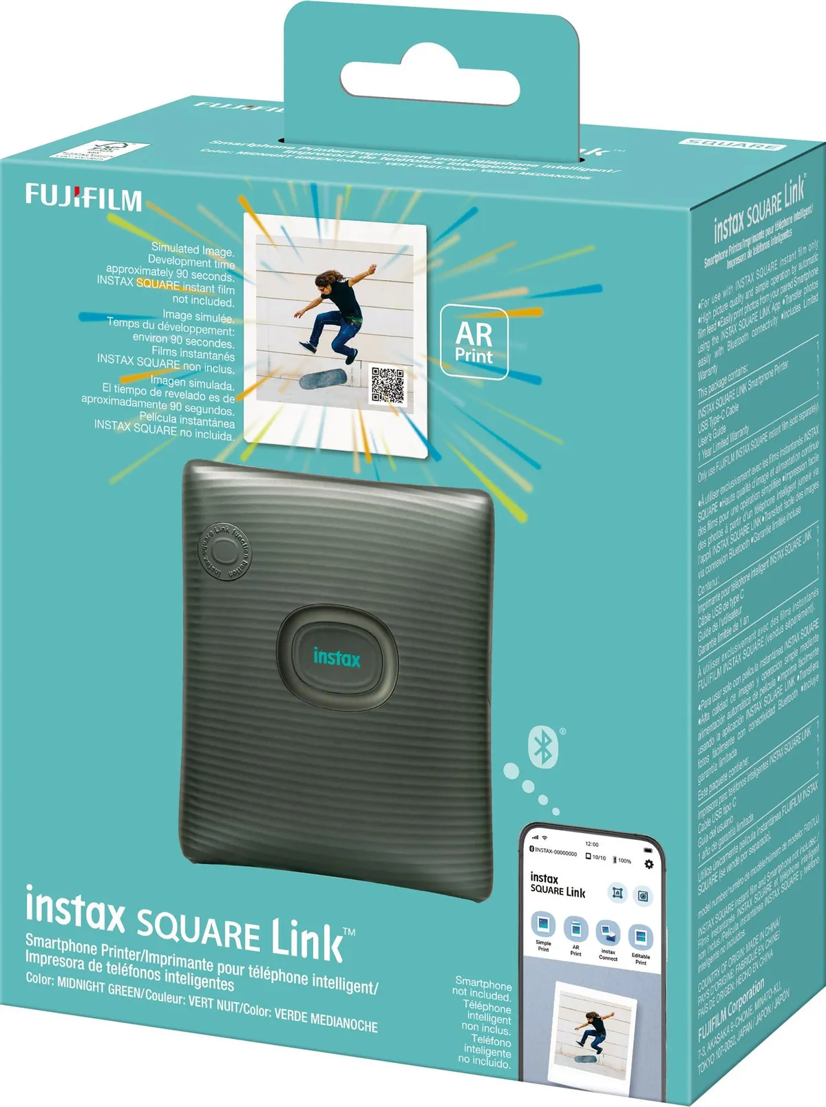 Принтер миттєвого друку Fujifilm Instax SQ Link Green (16785482) - мініатюра 10