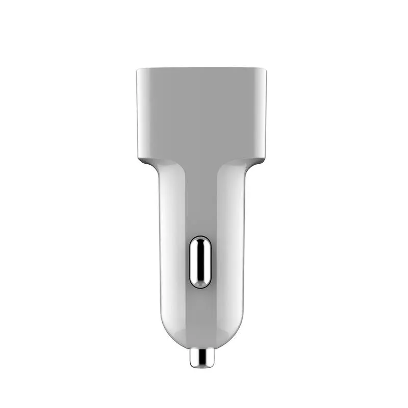 Автомобільний зарядний пристрій ColorWay (2USBх2.4A) AutoID White (CW-CHA009-WT) - мініатюра 2