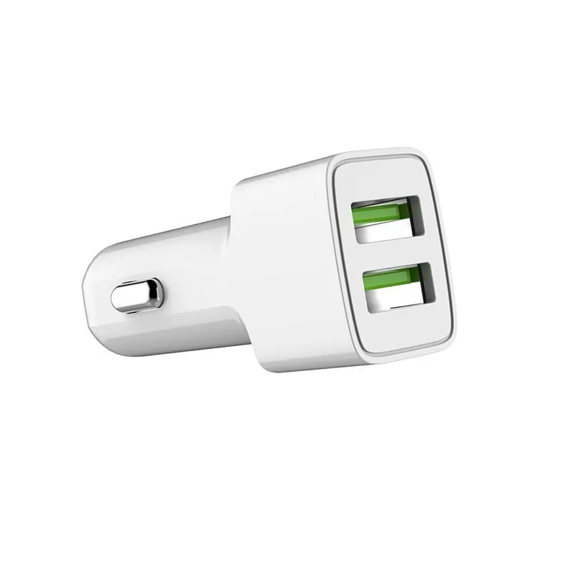 Автомобільний зарядний пристрій ColorWay (2USBх2.4A) AutoID White (CW-CHA009-WT) - мініатюра 4