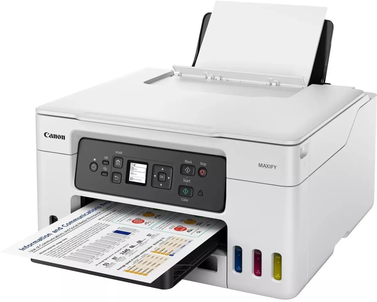 Багатофункціональний пристрій А4 кол. Canon Maxify GX3040 c Wi-Fi (5777C009) - мініатюра 2