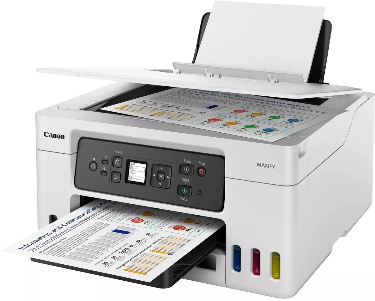 Багатофункціональний пристрій А4 кол. Canon Maxify GX3040 c Wi-Fi (5777C009) - мініатюра 3